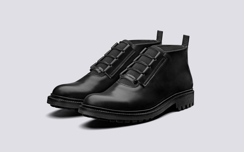 Grenson CRAIG GREEN Mens Ankle Boots - Black KU9561